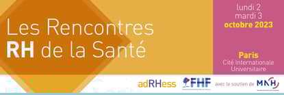 Logo du salon des Rencontres RH de la Santé de 2023